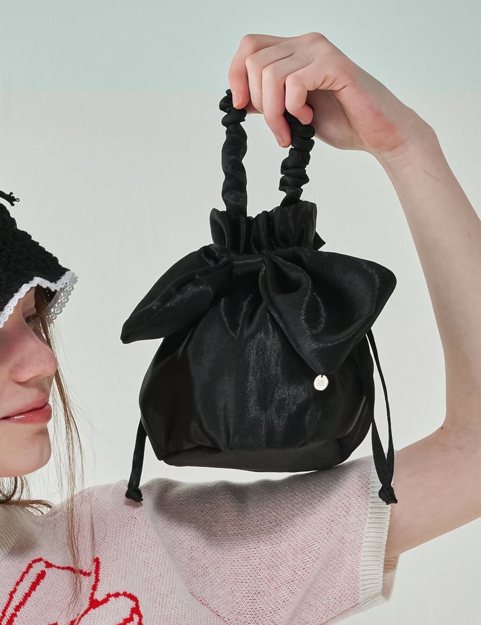 RONRON★韓国★人気★BIG RIBBON MINI BAG リボン ミニバッグ RONRON】 BIG RIBBON MINI BAG [公式正規品] ビッグリボンミニ
