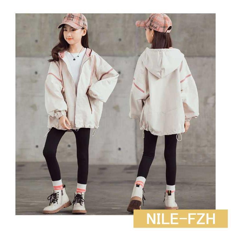 【2枚購入で 280円OFF!】タイムセール スプリングコート 女の子 薄手 マウンテンパーカー キッズ ジャンパー ウインドブレーカー ジャージ 切り替え 春 アウター フ今月の新型