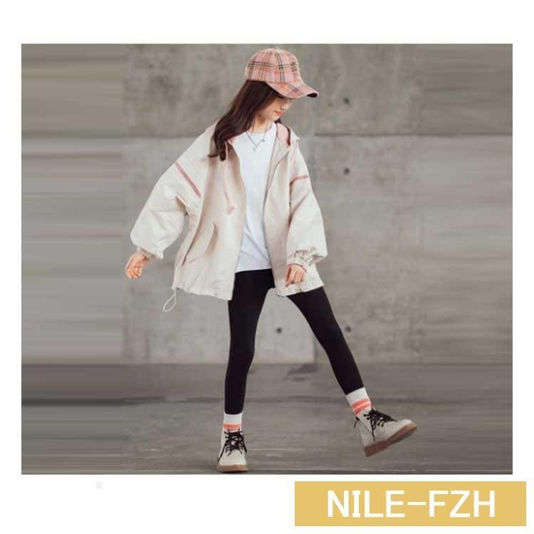 【2枚購入で 280円OFF!】タイムセール スプリングコート 女の子 薄手 マウンテンパーカー キッズ ジャンパー ウインドブレーカー ジャージ 切り替え 春 アウター フ今月の新型