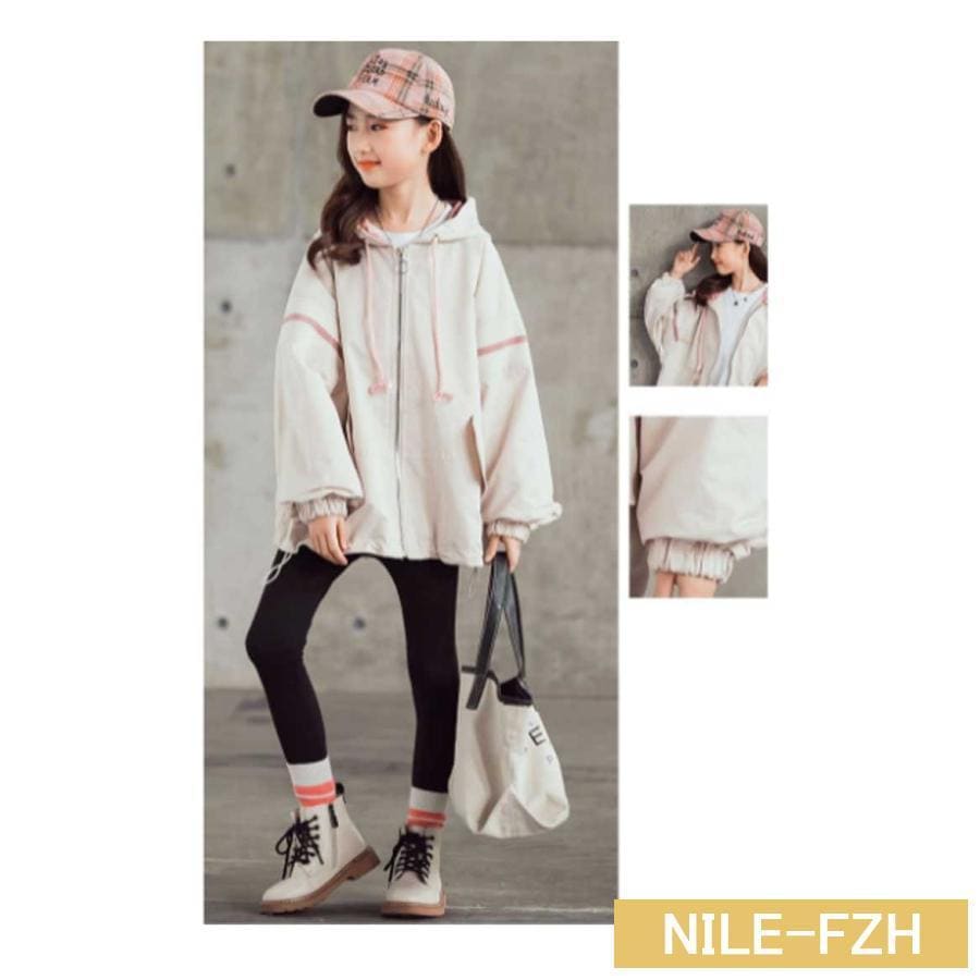 【2枚購入で 280円OFF!】タイムセール スプリングコート 女の子 薄手 マウンテンパーカー キッズ ジャンパー ウインドブレーカー ジャージ 切り替え 春 アウター フ今月の新型