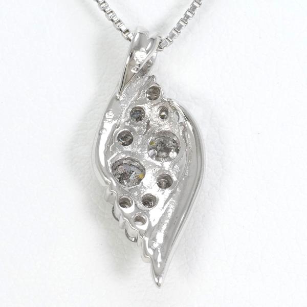 貿易保証 ネックレス PT900 プラチナ PT850 ダイヤ 0.501 SI2 鑑定書