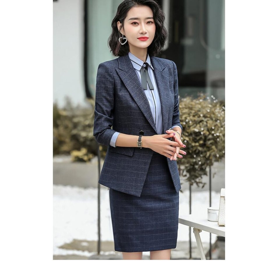 スーツレディース 2点セット パンツスーツ チェック柄 20代30代40代50代 春秋冬 オフィス