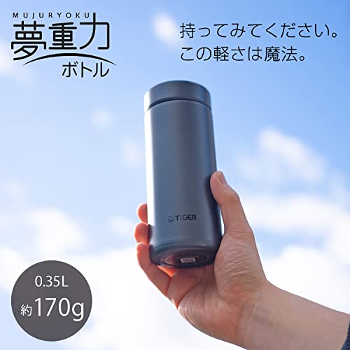 タイガー魔法瓶(TIGER) タイガー 水筒 350ml スクリュー マグボトル ステンレスボトル 真空断熱ボトル 保温保冷 在宅 タンブラー利用可 フロストホワイト MMZ-K351WF