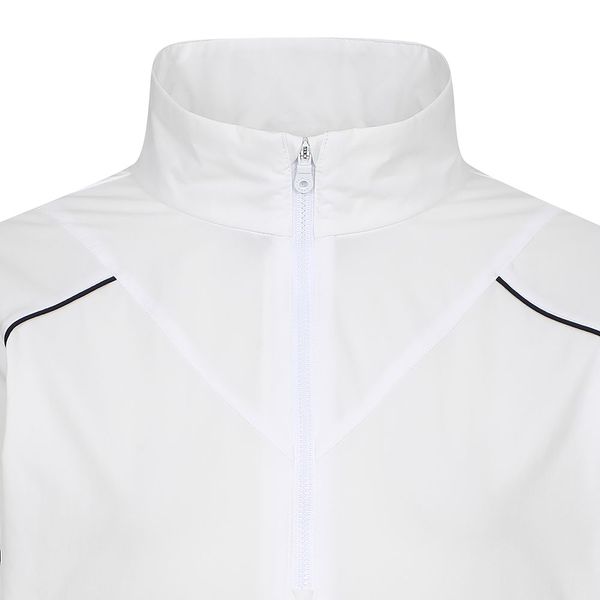 (Phantom) レディースラインカラーアウトポケットアノラックジャンパー