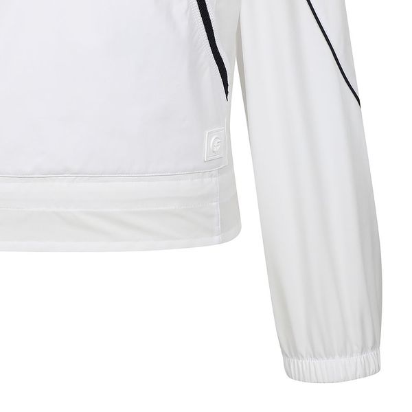 (Phantom) レディースラインカラーアウトポケットアノラックジャンパー