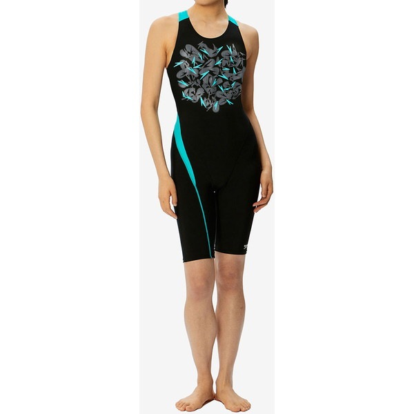 Speedo スピード レディース 水着 オールインワン Shadow Boom Loosen Kneeskin 水泳 水着 SFW12351-KA レディース