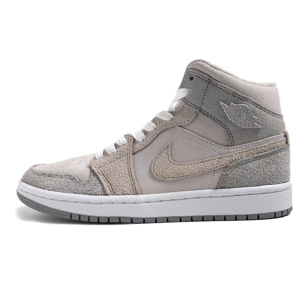 NIKE ナイキ エア ジョーダン ミッド スニーカー WMNS AIR JORDAN 1 MID SE Particle Grey ( グレー 灰色 メンズ レディース DO7139-002 )