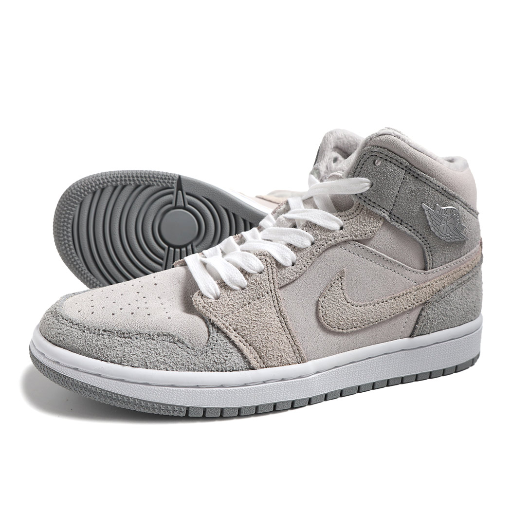 NIKE ナイキ エア ジョーダン ミッド スニーカー WMNS AIR JORDAN 1 MID SE Particle Grey ( グレー 灰色 メンズ レディース DO7139-002 )