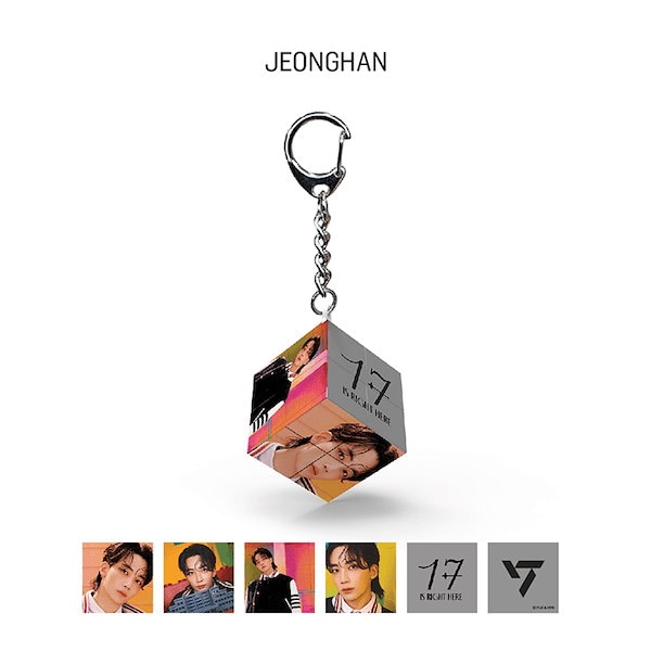 Qoo10] SEVENTEEN ミニ・キューブ・キー