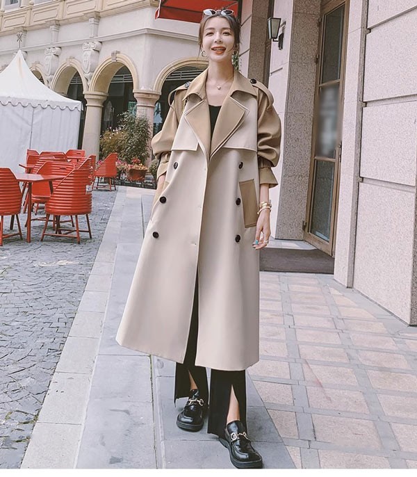 トレンチコート レディース 秋コート ロング ロングコート アウター 上品 オシャレ シンプル 無地 通勤 着痩せ カジュアル ベージュ 小さいサイズ 大きいサイズ