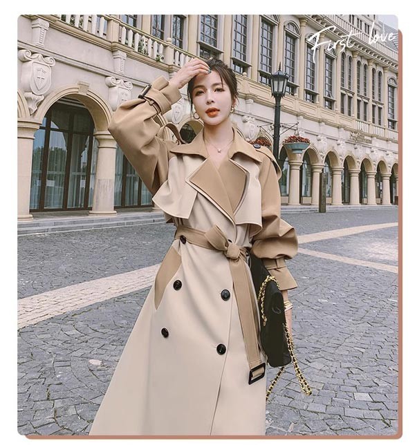 トレンチコート レディース 秋コート ロング ロングコート アウター 上品 オシャレ シンプル 無地 通勤 着痩せ カジュアル ベージュ 小さいサイズ 大きいサイズ