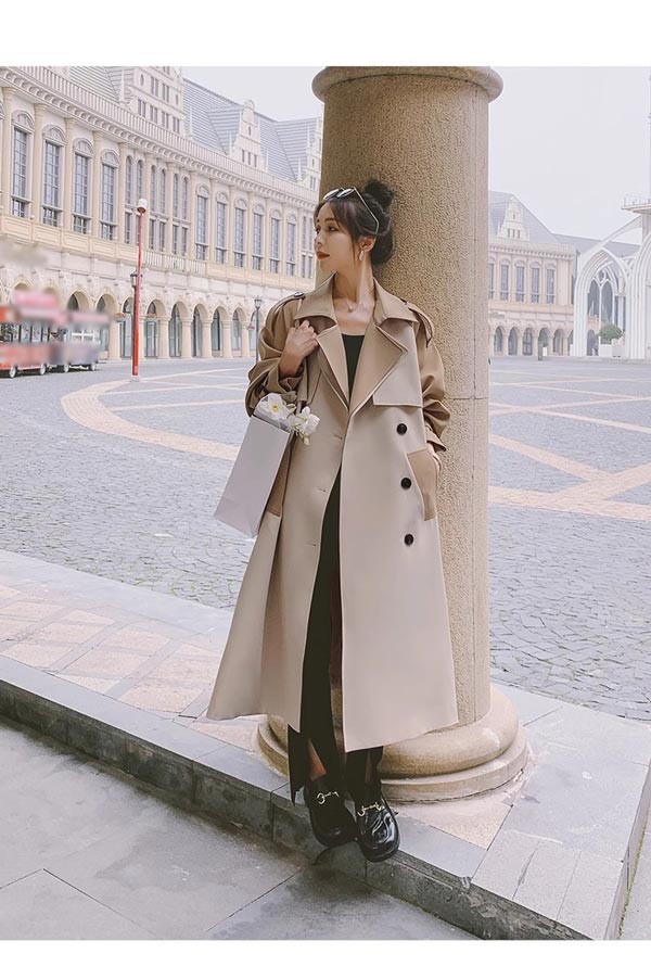 トレンチコート レディース 秋コート ロング ロングコート アウター 上品 オシャレ シンプル 無地 通勤 着痩せ カジュアル ベージュ 小さいサイズ 大きいサイズ