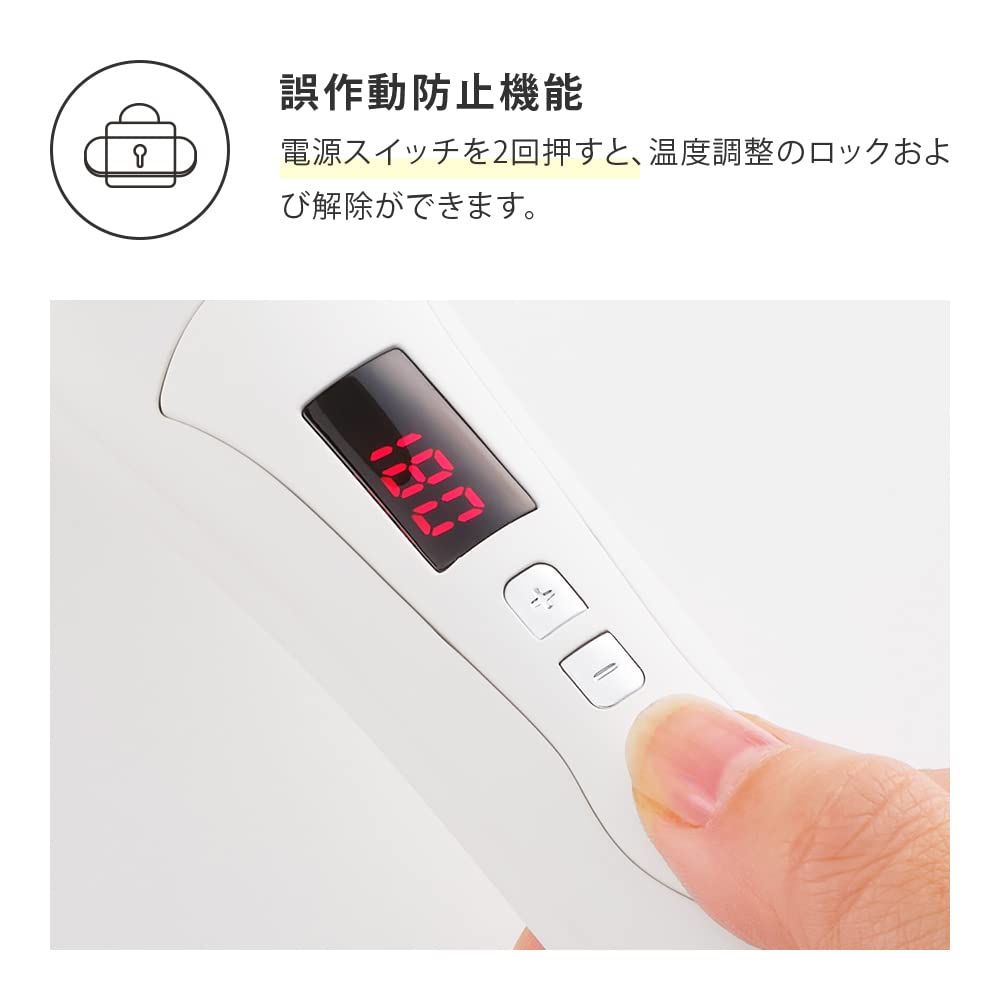 SALONIA サロニア 2WAY ストレート カール ヘアアイロンコテ 32mm SL-002ACG チリングリーン SALONIA サロニア 2WAY ストレート カール ヘアアイロンコテ 32mm SL-002ACG チリングリーン