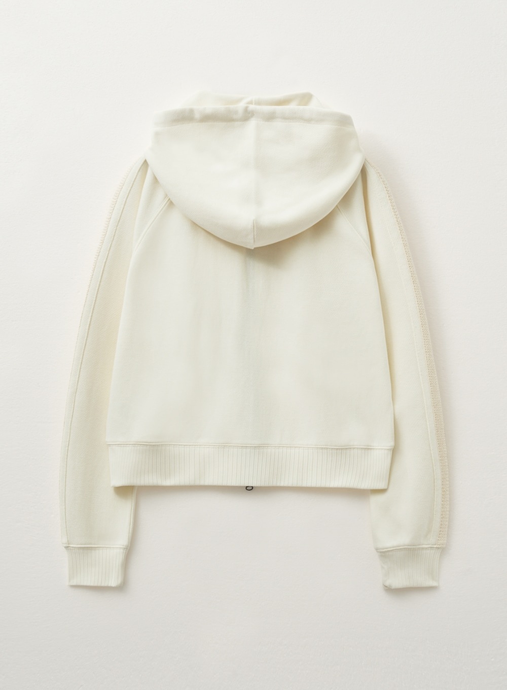 ◎SATUR◎ Lawton loose fit hooded zip-up resort cream SA243M SATUR】 (W) LAWTON LOOSE FIT HOOD 暖かくてスタイリッシュ ZIP