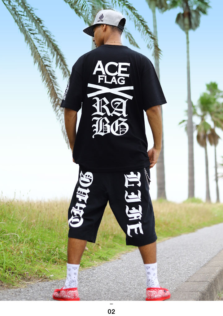 ACE FLAG 上下セット 半袖 ブランド Tシャツ ハーフパンツ メンズ 春夏用 全2色 大きいサイズ エースフラッグ セットアップ スペード 国旗 ナンバー ACE FLAG 上下セット 半袖 ブランド Tシャツ ハーフパンツ メンズ 春夏用 全2色 大きいサイズ エースフラッグ セットアップ スペード 国旗 ナンバー