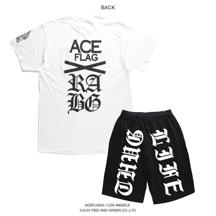 ACE FLAG 上下セット 半袖 ブランド Tシャツ ハーフパンツ メンズ 春夏用 全2色 大きいサイズ エースフラッグ セットアップ スペード 国旗 ナンバー ACE FLAG 上下セット 半袖 ブランド Tシャツ ハーフパンツ メンズ 春夏用 全2色 大きいサイズ エースフラッグ セットアップ スペード 国旗 ナンバー