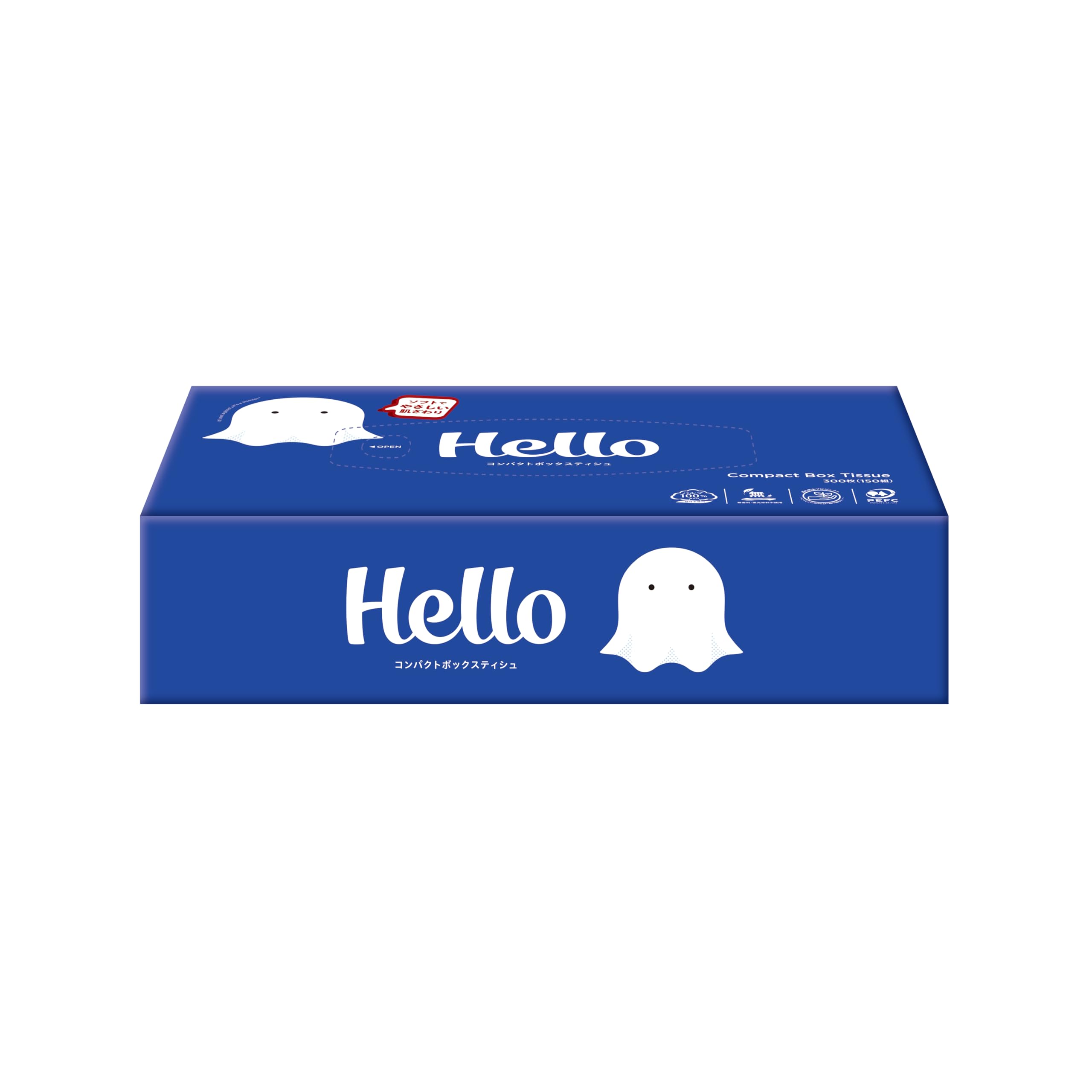 【ケース販売】ユニバーサル・ペーパー コンパクトボックスティシュ 150組(300枚) 5個/パック x 12パック入 8172 【ケース販売】ユニバーサル・ペーパー コンパクトボックスティシュ 150組(300枚) 5個/パック x 12パック入 8172