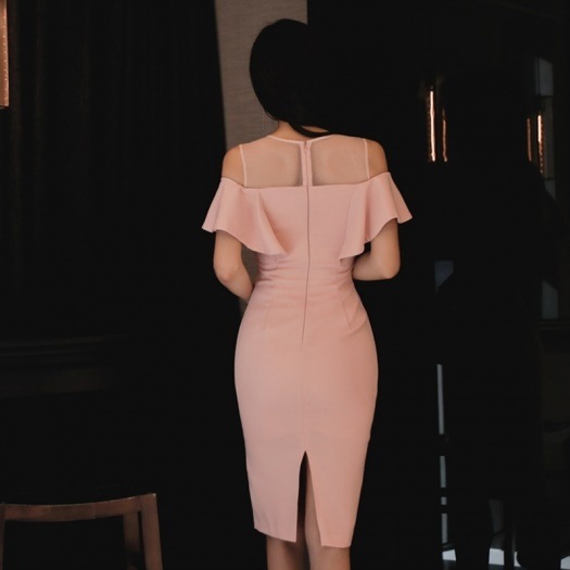 オフショル封 ドレッシ... : レディース服 ショルダーフリル 得価超激安