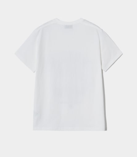 【SATUR】 (W) CAPRI CITRON DRAWING SUMMER GRAPHIC T-SHIRTS : RESORT IVORY