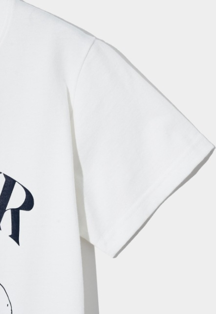 【SATUR】 (W) CAPRI CITRON DRAWING SUMMER GRAPHIC T-SHIRTS : RESORT IVORY