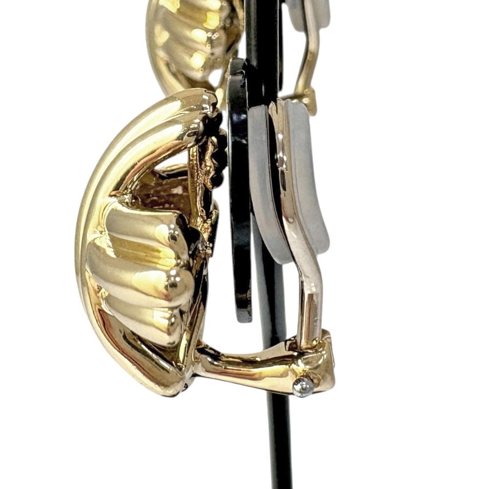 ティファニー シグネチャー イヤリング 18金 K18イエローゴールド TIFFANY&Co. 中古 美品 ティファニー シグネチャー イヤリング 18金 K18イエローゴールド TIFFANY&Co. 中古 美品