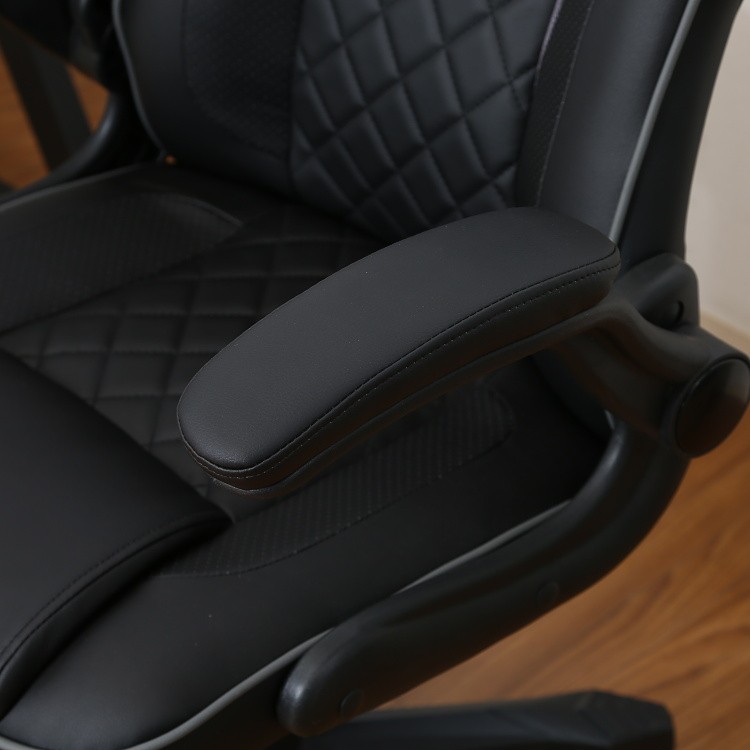 ゲーミングチェア デスクチェア オフィス ＰＣ チェア アームハイ 肘置き付 キャスター パソコン