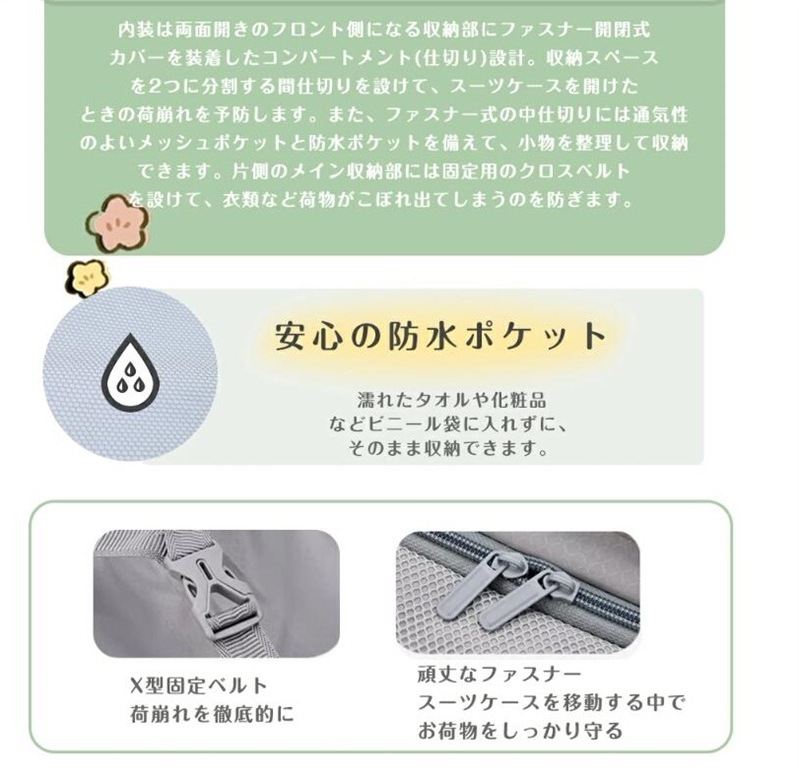 本日限定前開きスーツケース USBポート付き 機内持込 キャリーケース キャリーバッグ フロントオープン 2日3泊 軽量設計 大容量 静音 可愛い 修学 国 本日限定前開きスーツケース USBポート付き 機内持込 キャリーケース キャリーバッグ フロントオープン 2日3泊 軽量設計 大容量 静音 可愛い 修学 国