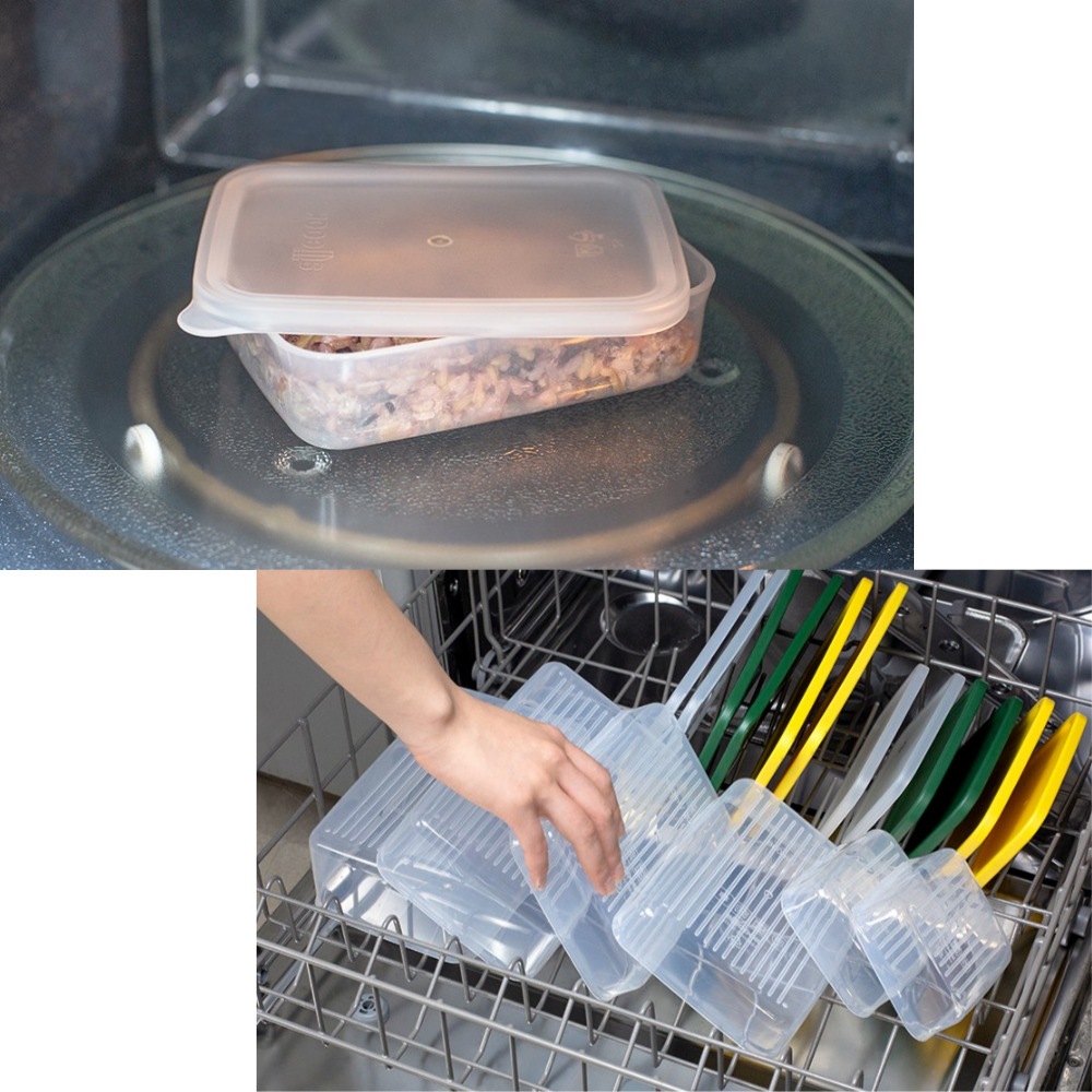 冷蔵庫 食材 保管容器 柔らかい 密閉容器 3点セット(1200ml 保管容器 2個 + 600ml 保管容器 4個 + 300ml 保管容器 4個) 割れない 密閉容器