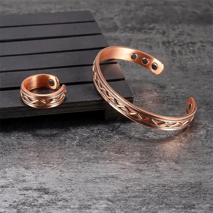 純銅製ジュエリー 純銅磁気ブレスレット エネルギーマグネット付き 磁気ブレスレット ストレス解消 減量 痩身 調節可能 健康エネルギー 高磁石 瞑想 ヨガ 磁気リング 指輪 純銅製ジュエリー 純銅磁気ブレスレット エネルギーマグネット付き 磁気ブレスレット ストレス解消 減量 痩身 調節可能 健康エネルギー 高磁石 瞑想 ヨガ 磁気リング 指輪