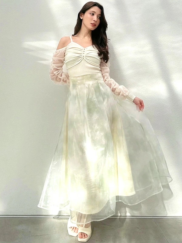 RESEXXY リゼクシー グロッシー マーブル フレア スカート ピンク ミント ブルー きれいめ おしゃれ かわいい ブランド 大人 カジュアル シフォン マーメイド マーブル柄 ハイウエスト フ RESEXXY リゼクシー グロッシー マーブル フレア スカート ピンク ミント ブルー きれいめ おしゃれ かわいい ブランド 大人 カジュアル シフォン マーメイド マーブル柄 ハイウエスト フ