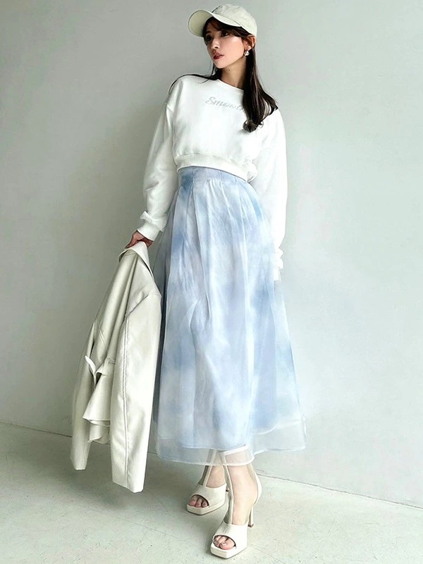 RESEXXY リゼクシー グロッシー マーブル フレア スカート ピンク ミント ブルー きれいめ おしゃれ かわいい ブランド 大人 カジュアル シフォン マーメイド マーブル柄 ハイウエスト フ RESEXXY リゼクシー グロッシー マーブル フレア スカート ピンク ミント ブルー きれいめ おしゃれ かわいい ブランド 大人 カジュアル シフォン マーメイド マーブル柄 ハイウエスト フ