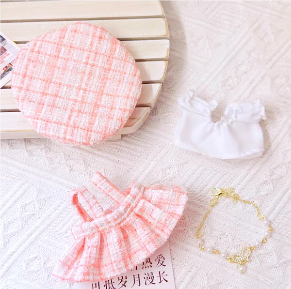 Qoo10] 10cm 無属性ぬいぐるみ用 ぬい服 4