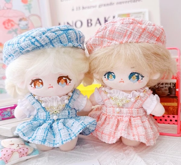 Qoo10] 10cm 無属性ぬいぐるみ用 ぬい服 4