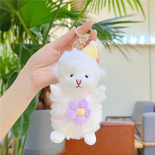 Qoo10] ヒツジストラップヒツジのぬいぐるみキーホ