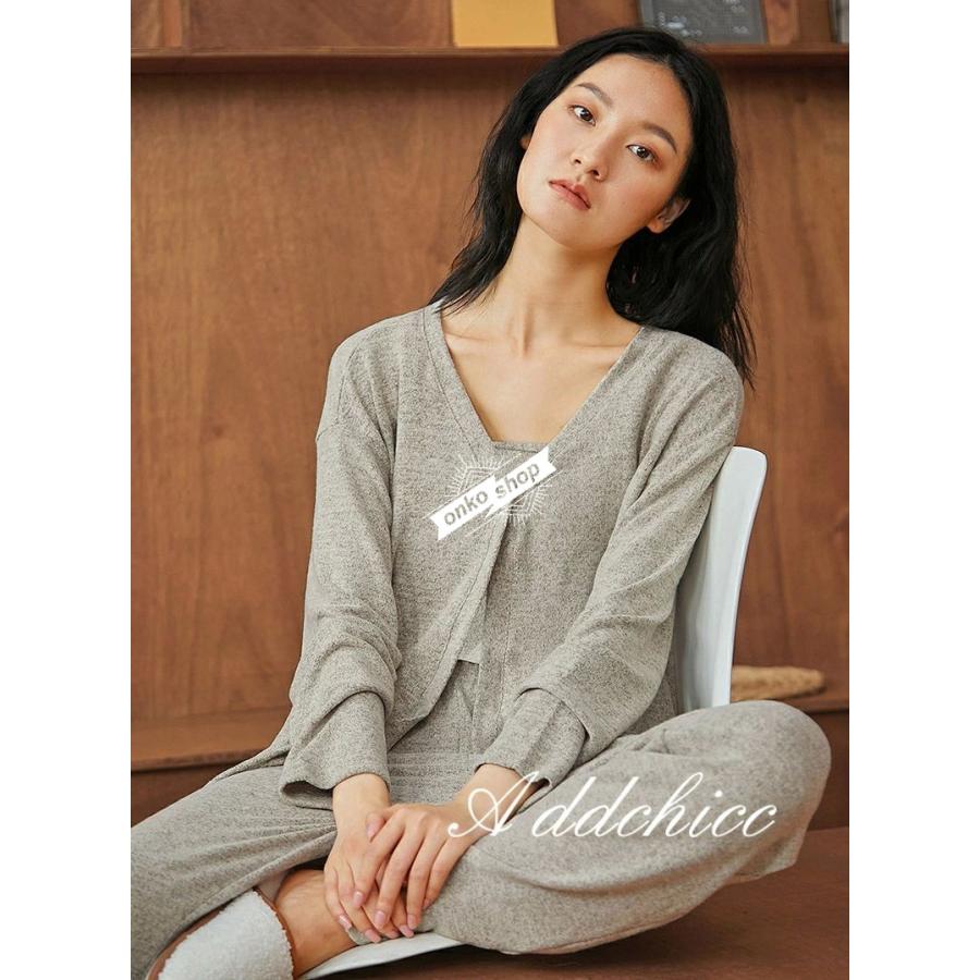 【値下げ!】今日限りで パジャマ レディース ルームウェア 夏 長袖 かわいい ナイトウェア 春夏 無地 ドット 部屋着 キャミソール+トップス+ズボン 上下3点セット おしゃれ ギフト 女性 3日以 【値下げ!】今日限りで パジャマ レディース ルームウェア 夏 長袖 かわいい ナイトウェア 春夏 無地 ドット 部屋着 キャミソール+トップス+ズボン 上下3点セット おしゃれ ギフト 女性 3日以