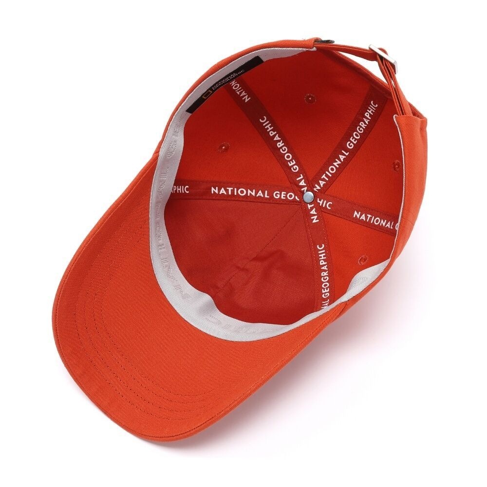 ナショナルジオグラフィック N255AHA510 スモールロゴキャップオレンジ