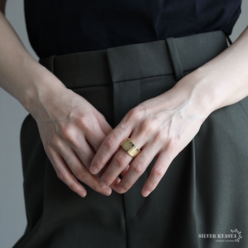 シルバー925 ラベルリング [cr656]