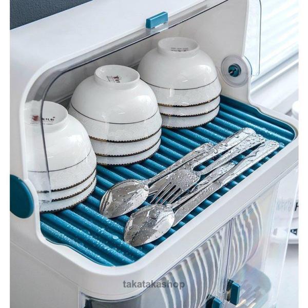 日用雑貨 キッチン雑貨 キッチン用品 収納 収納ボックス お皿 水切りラック 蓋付き 大容量 キッチンアイテム ホワイト ブルーフェミニン おしゃれ 日用雑貨 キッチン雑貨 キッチン用品 収納 収納ボックス お皿 水切りラック 蓋付き 大容量 キッチンアイテム ホワイト ブルーフェミニン おしゃれ