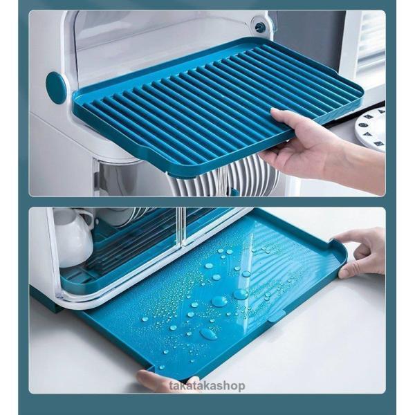 日用雑貨 キッチン雑貨 キッチン用品 収納 収納ボックス お皿 水切りラック 蓋付き 大容量 キッチンアイテム ホワイト ブルーフェミニン おしゃれ 日用雑貨 キッチン雑貨 キッチン用品 収納 収納ボックス お皿 水切りラック 蓋付き 大容量 キッチンアイテム ホワイト ブルーフェミニン おしゃれ