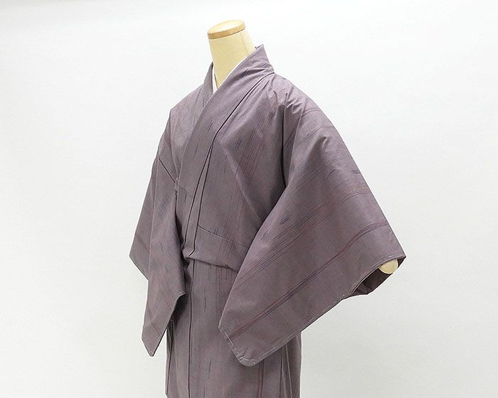未使用品 おまとめ3点専用 和服 夏物 正絹 茄子模様 夏紬 早い者勝ち