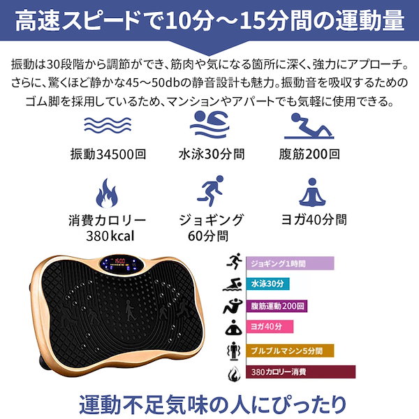 Qoo10] AORTD ２年保証 ブルブル振動マシン 3D振動