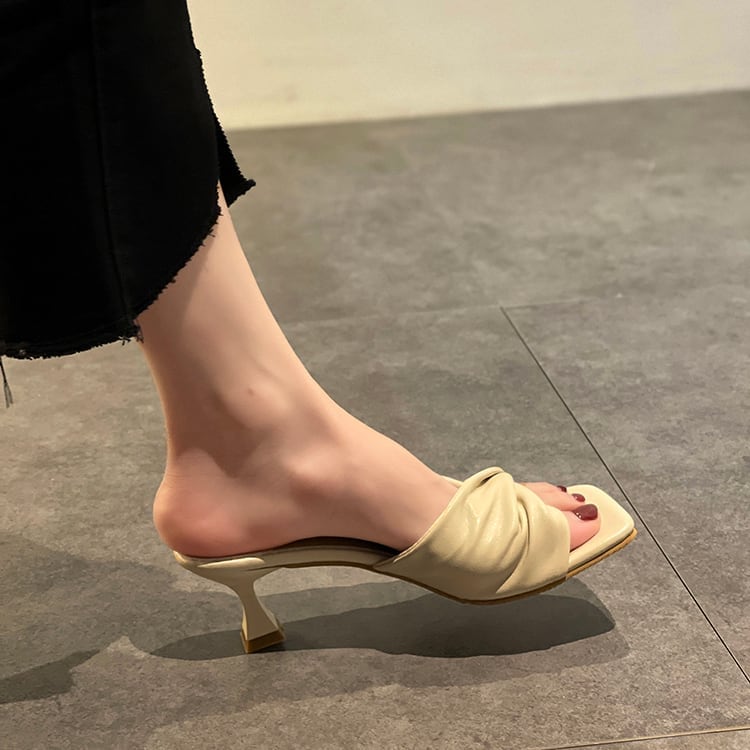 レディース サンダル ミュール ヒール オープントゥ 7cmヒール スクエアトゥ PU 軽い かっこいい カジュアル 大人 流行り 上品 きれいめ シンプル クラシック エレガント 個性的 涼し気 l レディース サンダル ミュール ヒール オープントゥ 7cmヒール スクエアトゥ PU 軽い かっこいい カジュアル 大人 流行り 上品 きれいめ シンプル クラシック エレガント 個性的 涼し気 l