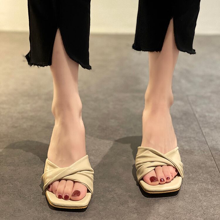 レディース サンダル ミュール ヒール オープントゥ 7cmヒール スクエアトゥ PU 軽い かっこいい カジュアル 大人 流行り 上品 きれいめ シンプル クラシック エレガント 個性的 涼し気 l レディース サンダル ミュール ヒール オープントゥ 7cmヒール スクエアトゥ PU 軽い かっこいい カジュアル 大人 流行り 上品 きれいめ シンプル クラシック エレガント 個性的 涼し気 l