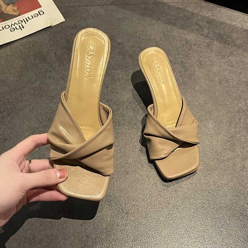 レディース サンダル ミュール ヒール オープントゥ 7cmヒール スクエアトゥ PU 軽い かっこいい カジュアル 大人 流行り 上品 きれいめ シンプル クラシック エレガント 個性的 涼し気 l レディース サンダル ミュール ヒール オープントゥ 7cmヒール スクエアトゥ PU 軽い かっこいい カジュアル 大人 流行り 上品 きれいめ シンプル クラシック エレガント 個性的 涼し気 l