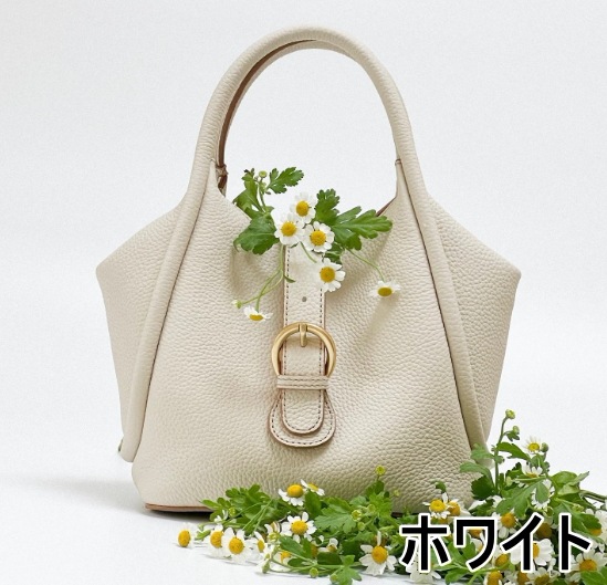 ハンドバック ショルダーバック 2WAYベルトバッグ 金具ベルト 韓国 レディース オルチャン 白 斜め掛けバッグ 通勤バッグ 肩がけ 手持ち シンプル 無地 お出かけ レトロ 使いやすい