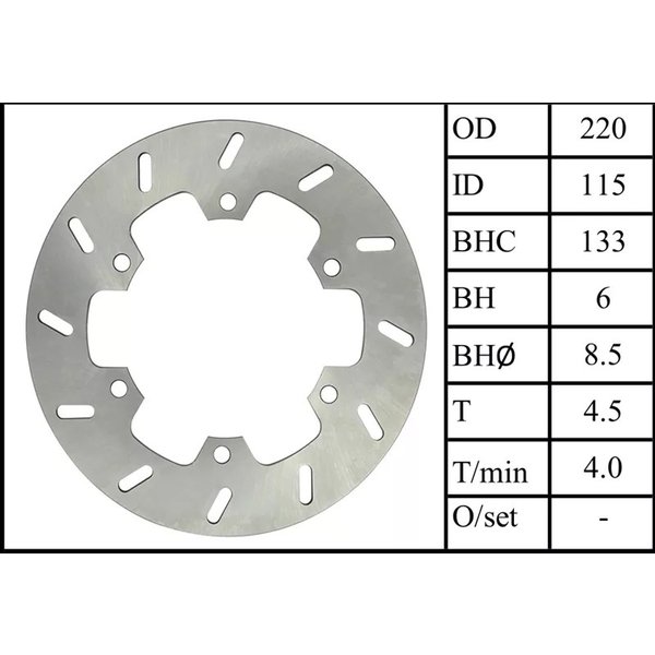 オートバイ リア ブレーキディスクローターヤマハTTR250 TTR250 TT250R 19932011 WR250 9098 YZ250 88 オートバイ リア ブレーキディスクローターヤマハTTR250 TTR250 TT250R 19932011 WR250 9098 YZ250 88