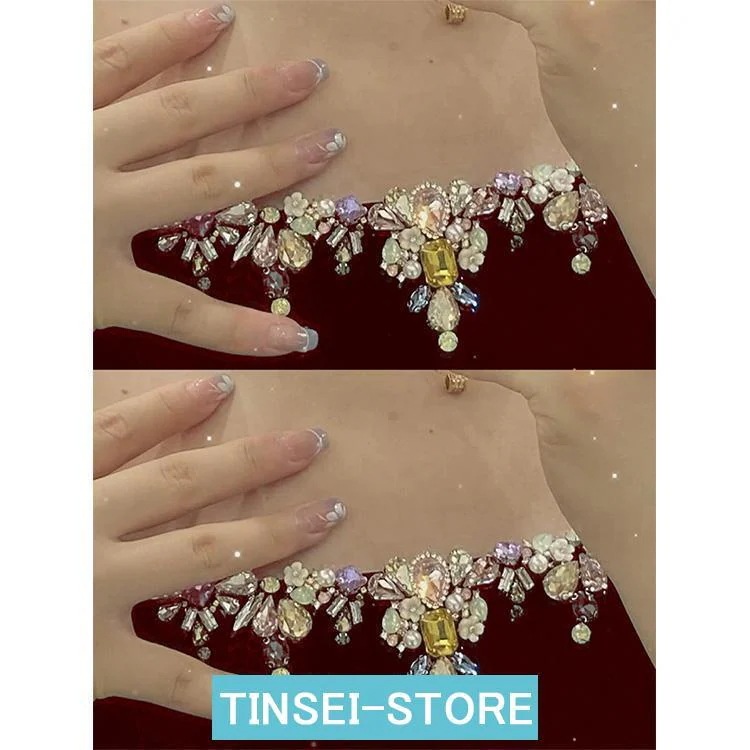 イブニングドレス ベロア ベルベット ワイン赤 ブラック ロングドレス パーティードレス 発表会ドレス お呼ばれドレス 成人式ドレス 黒 ワインレッド ロング