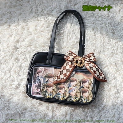 ナンジャタウンユーリ　トートバッグナンジャタウン　痛バ　缶バッジ　痛バック ナンジャタウンユーリ トートバッグナンジャタウン 痛バ 缶