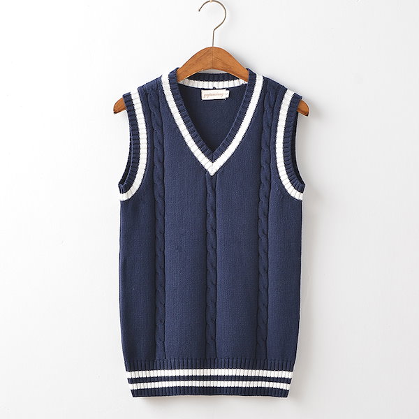 Malbon セーラー襟ニットベスト×スカート S ✨完売希少 美品⛳ セーラーニットベスト[品番：IGAW0003973]｜axes femme
