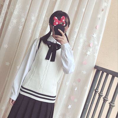 センソユニコ⭐新品⭐春のニットベスト セーラーニットベスト[品番：IGAW0003973]｜axes femme
